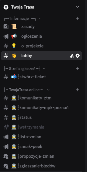 Szablon discordowy: TwojaTrasa.online