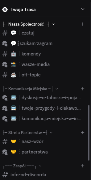 Szablon discordowy: TwojaTrasa.online - obrazek 2